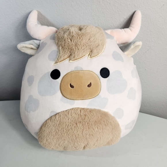 Squishmallows Borsa the Highland Cow-12" - Picture 1 of 8